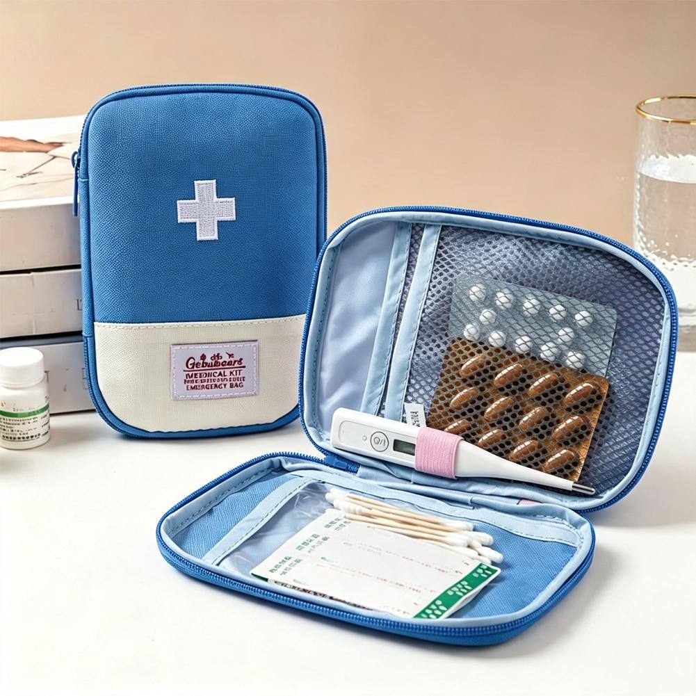 Travel Packing Accessories - Große Kapazität Tragbare Erste-Hilfe-Tasche Notfall-Medizin-Aufbewahrungsorganizer für