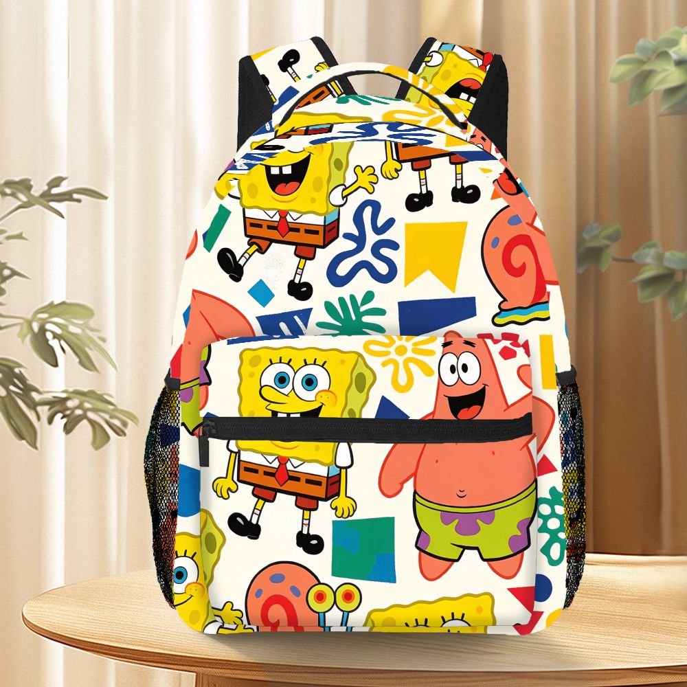 Travel Packing Accessories - Niedlicher SpongeBob & Patrick Star Rucksack