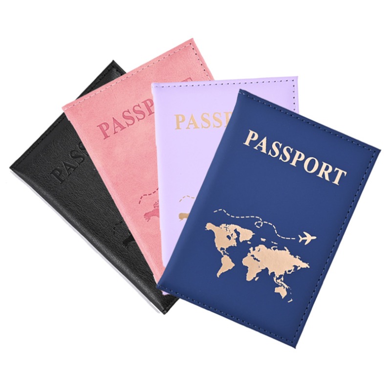 Travel Accessories Bag For Women - Modischer Reisepasshülle mit Buchstabendruck für Damen