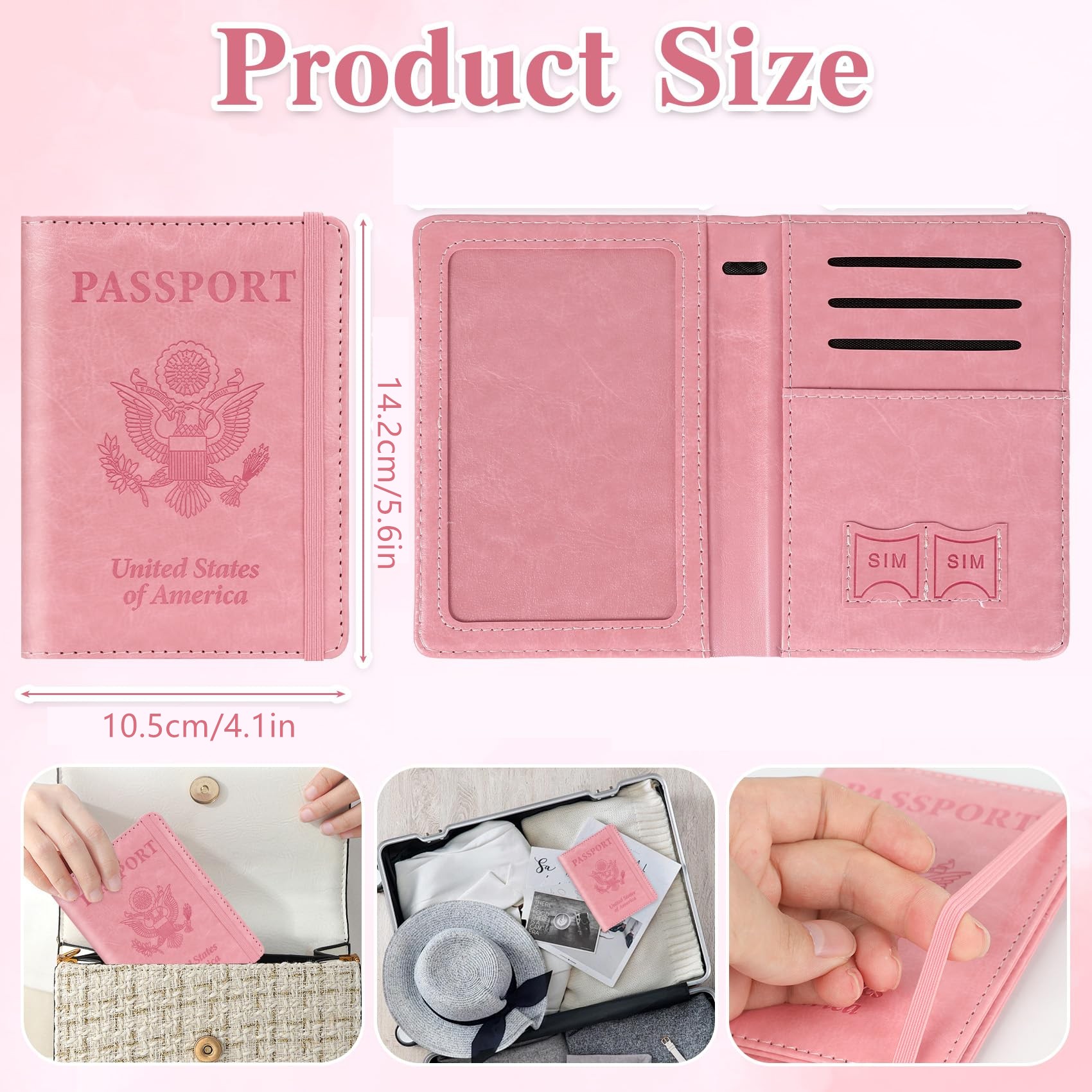 Reisepass-Etui, RFID-Schutz Re – Travel Accessories Organizer Case Bewertung und Preis
