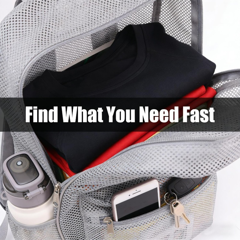Atmungsaktiver Mesh-Rucksack,  – Travel Packing Accessories Bewertung und Preis