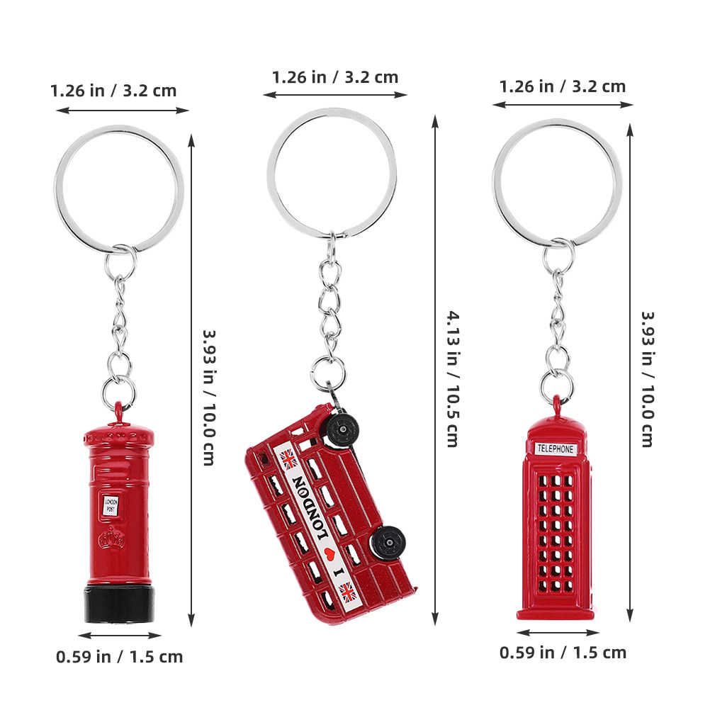 3 Stück London-Souvenir-Schlüs – Travel Accessories London Bewertung und Preis