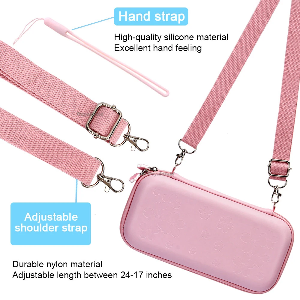 Sakura Pink PU-Shell Tragbare  – Travel Accessories Pink Bewertung und Preis