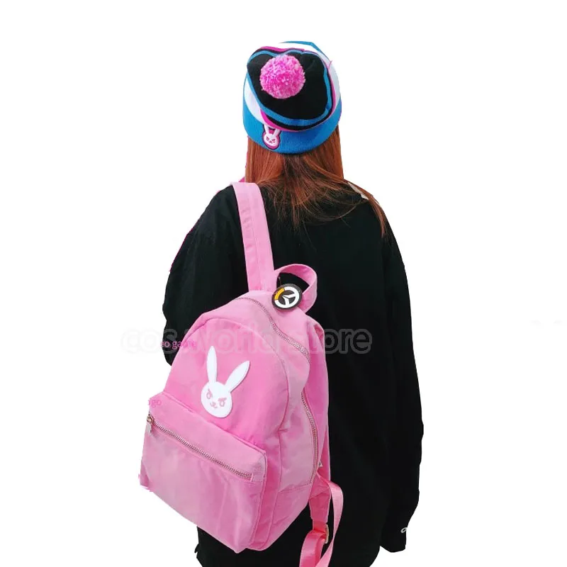 Anime Spiel Over watch Dva Cos – Travel Accessories Pink Bewertung und Preis