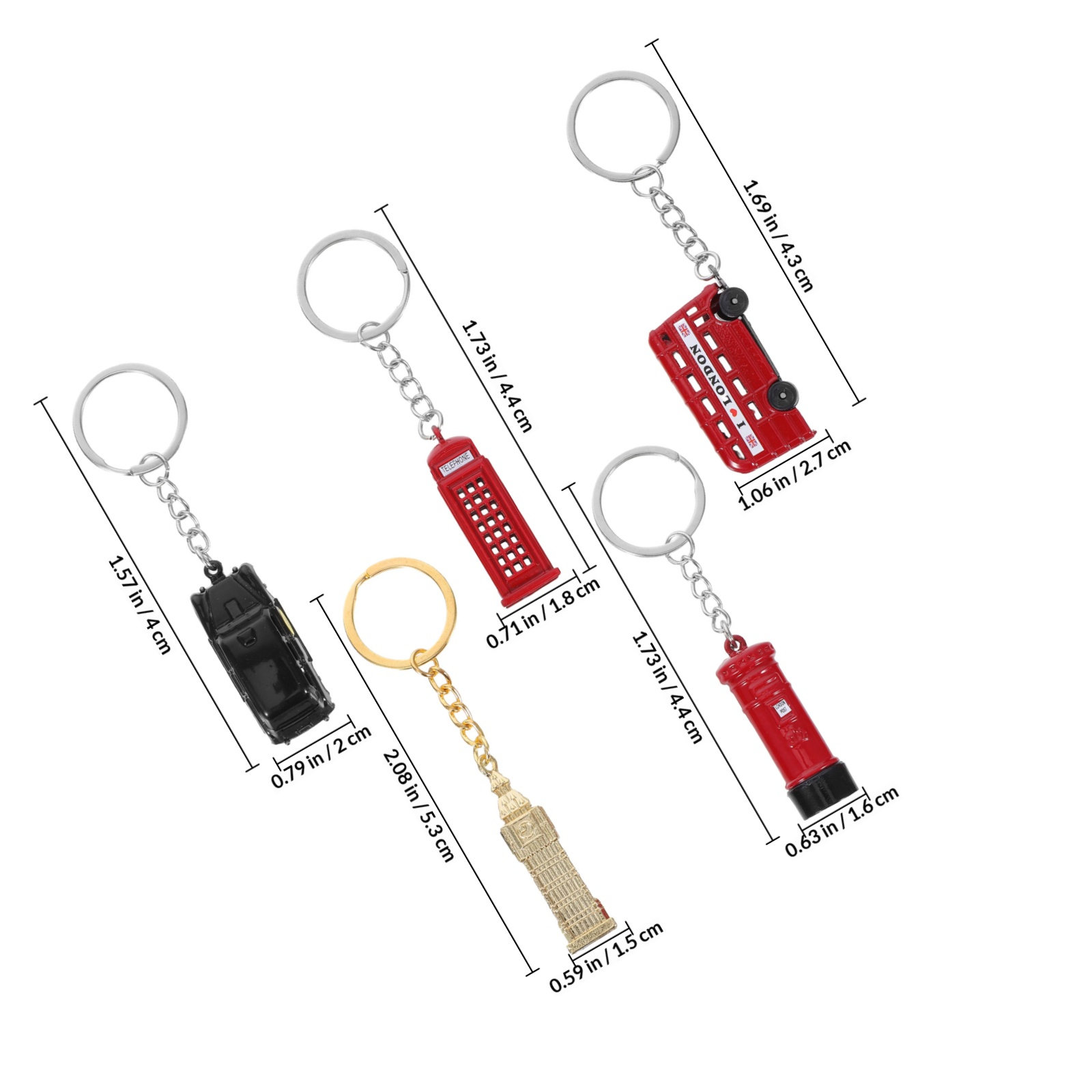 5-teiliges London Souvenir Bri – Travel Accessories London Bewertung und Preis