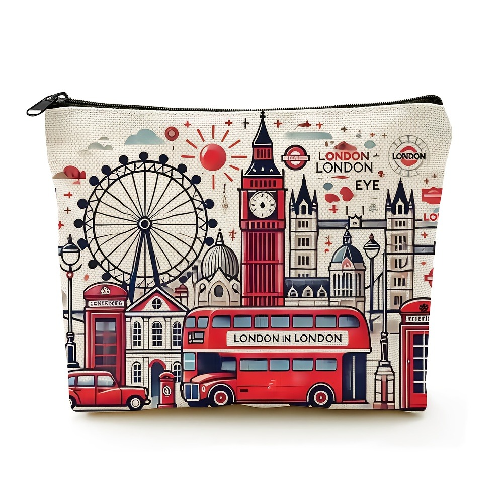 Kosmetiktasche mit London-Prin – Travel Accessories London Bewertung und Preis