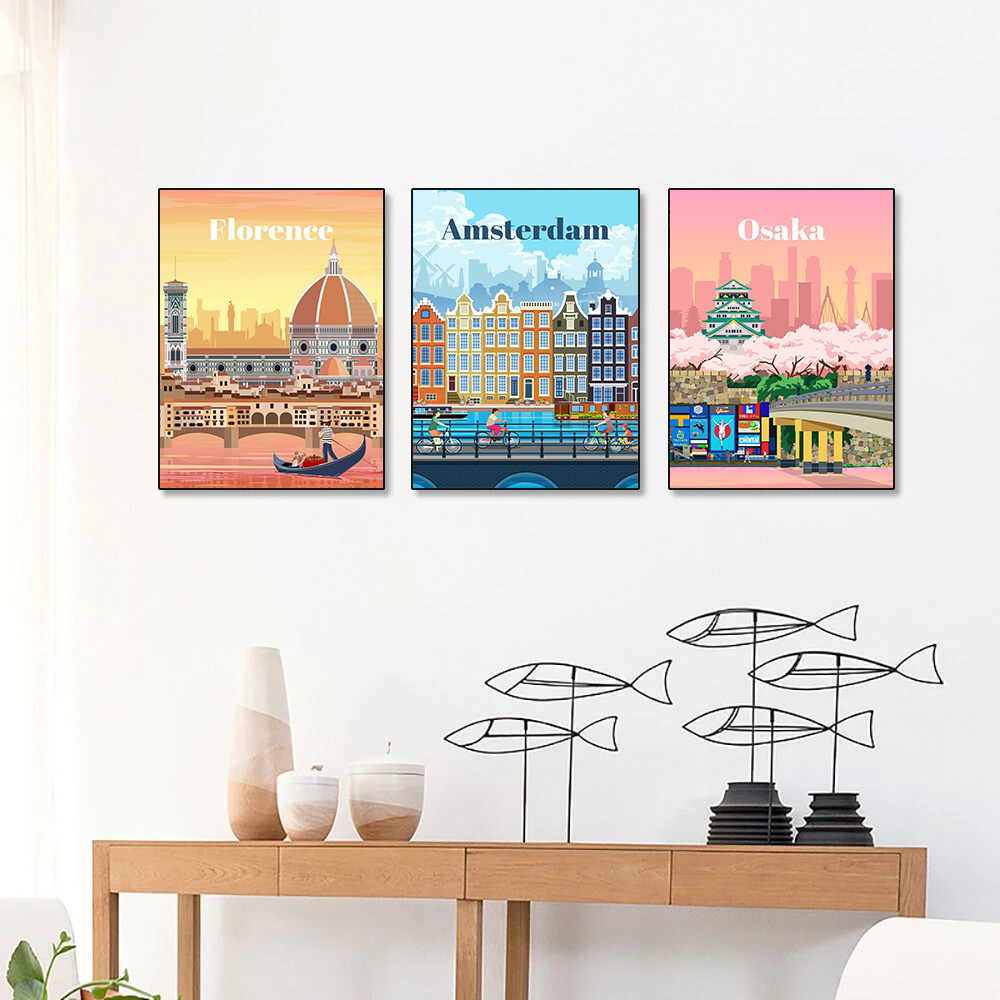 Stadt Landschaft Diamant Maler – Travel Accessories London Bewertung und Preis