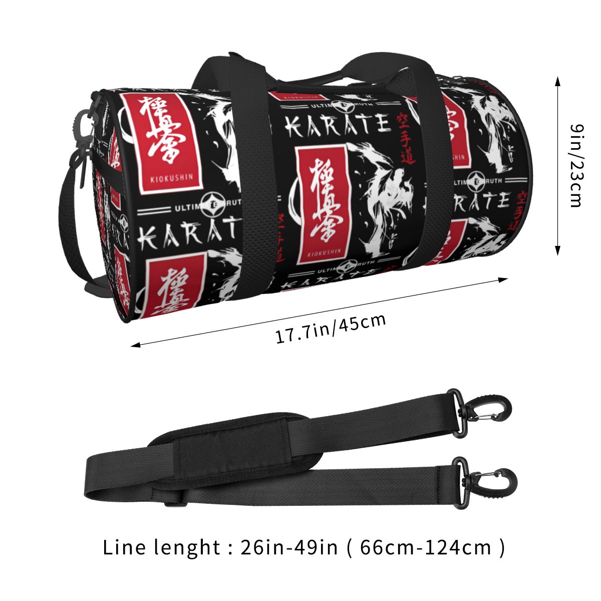 Kiokushin Karate Sporttaschen  – Travel Accessories Bag For Women Bewertung und Preis