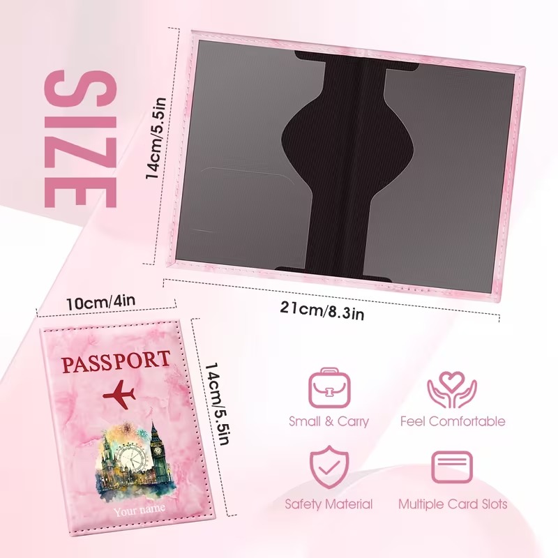 Personalisierter Passhalter im – Travel Accessories London Bewertung und Preis