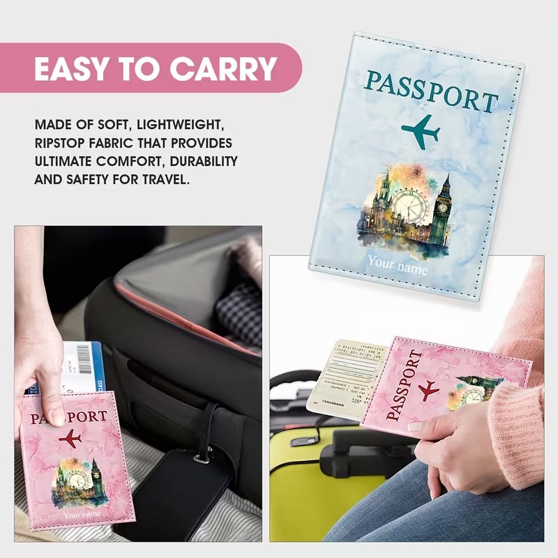 Personalisierter Passhalter im – Travel Accessories London Bewertung und Preis