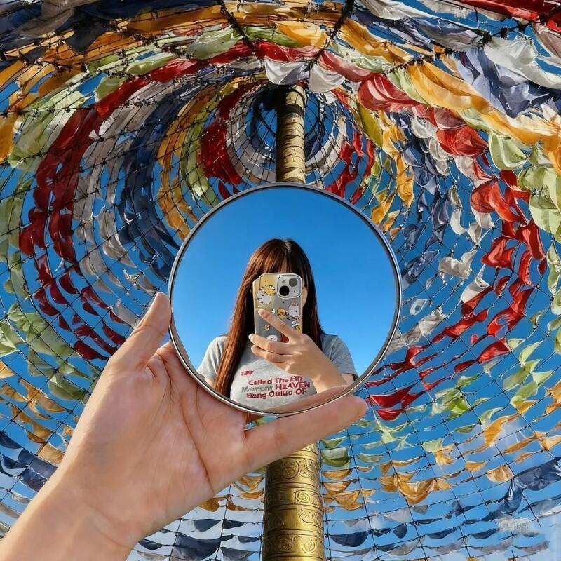 Handgehaltener Selfie-Spiegel, – Travel Accessories Deals Bewertung und Preis