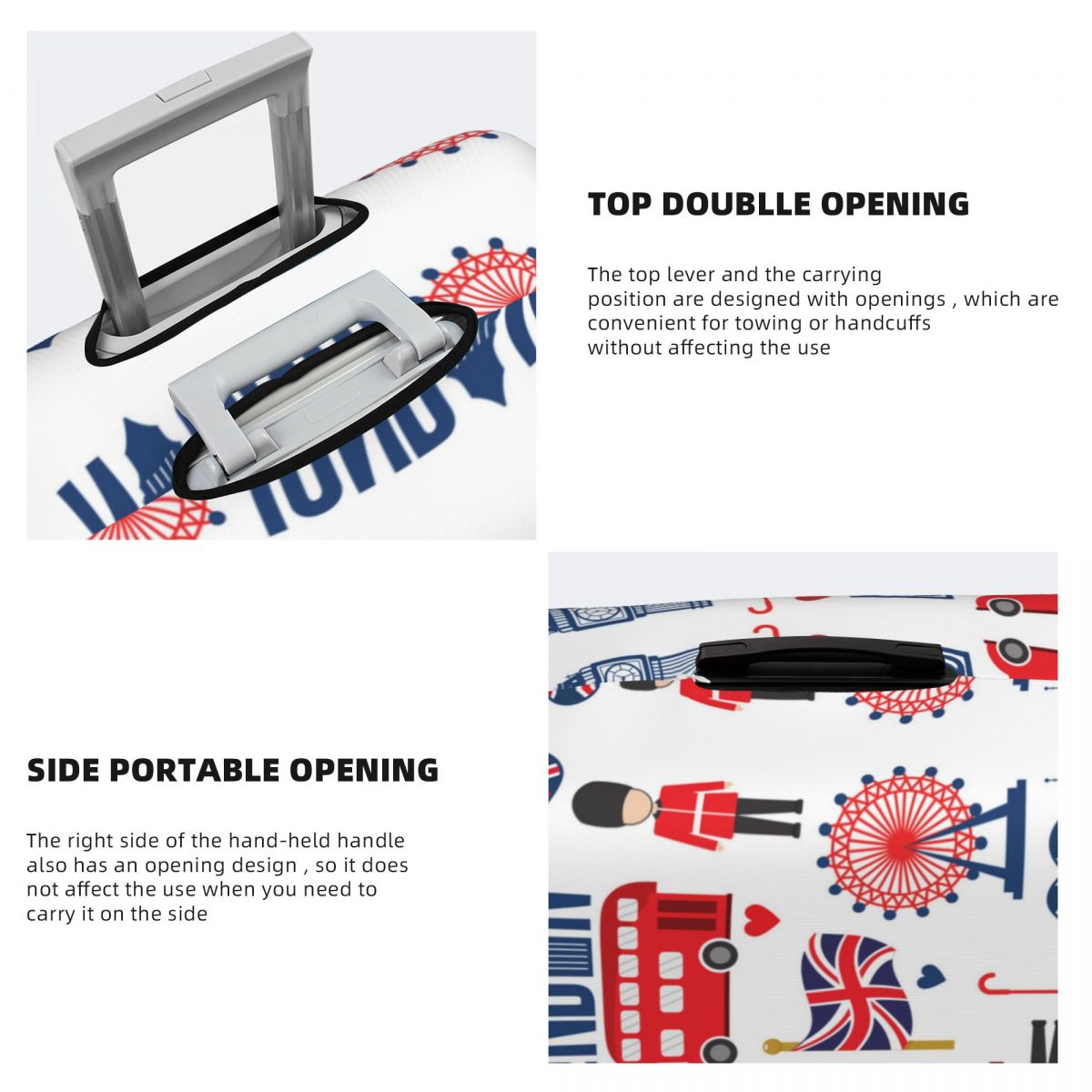 Britische Art Illustration Kof – Travel Accessories London Bewertung und Preis