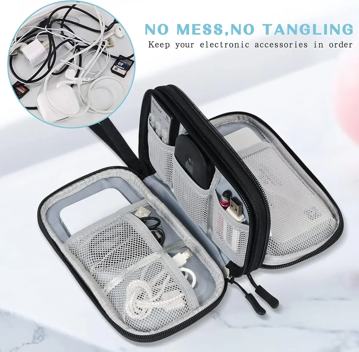 Reise-Kabeltasche Tragbare Dig – Travel Accessories Deals Bewertung und Preis