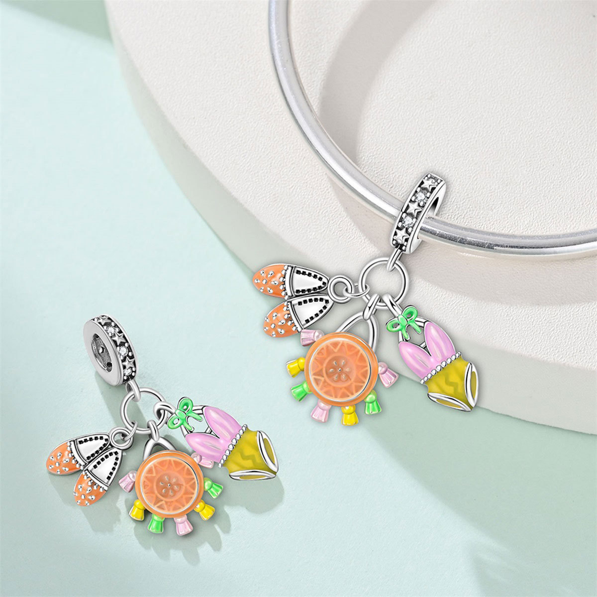 Original Charms Silberbeschich – Travel Accessories Bag For Women Bewertung und Preis