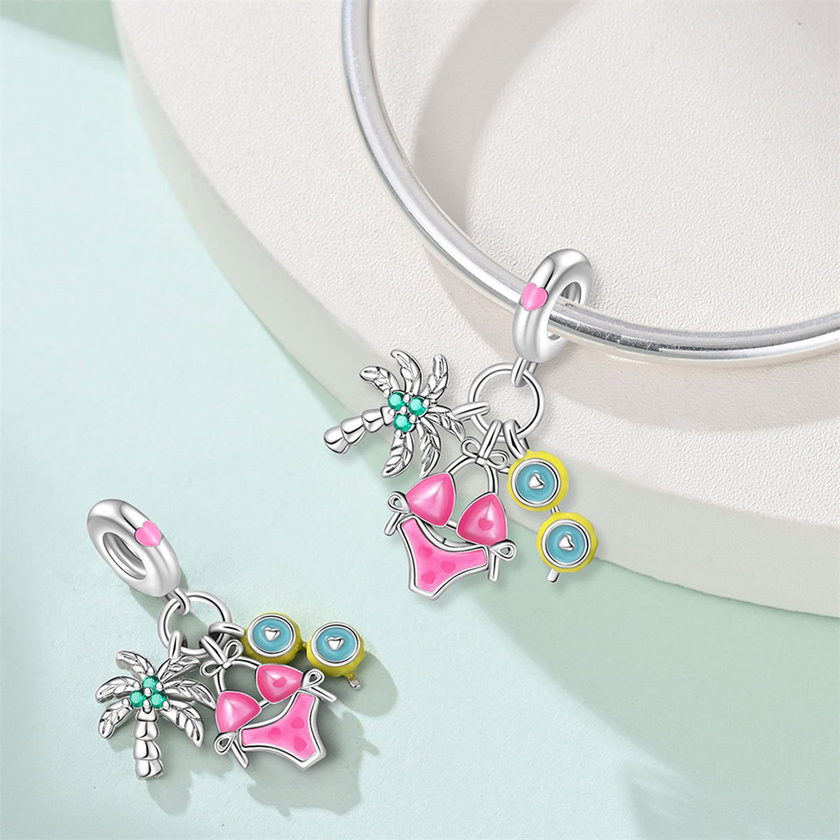 Original Charms Silberbeschich – Travel Accessories Bag For Women Bewertung und Preis