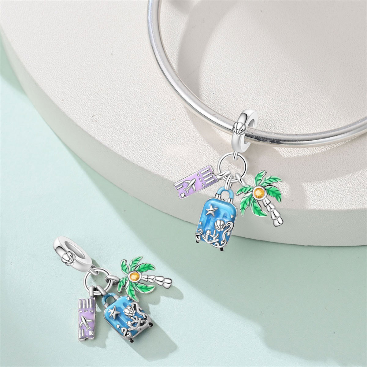 Original Charms Silberbeschich – Travel Accessories Bag For Women Bewertung und Preis