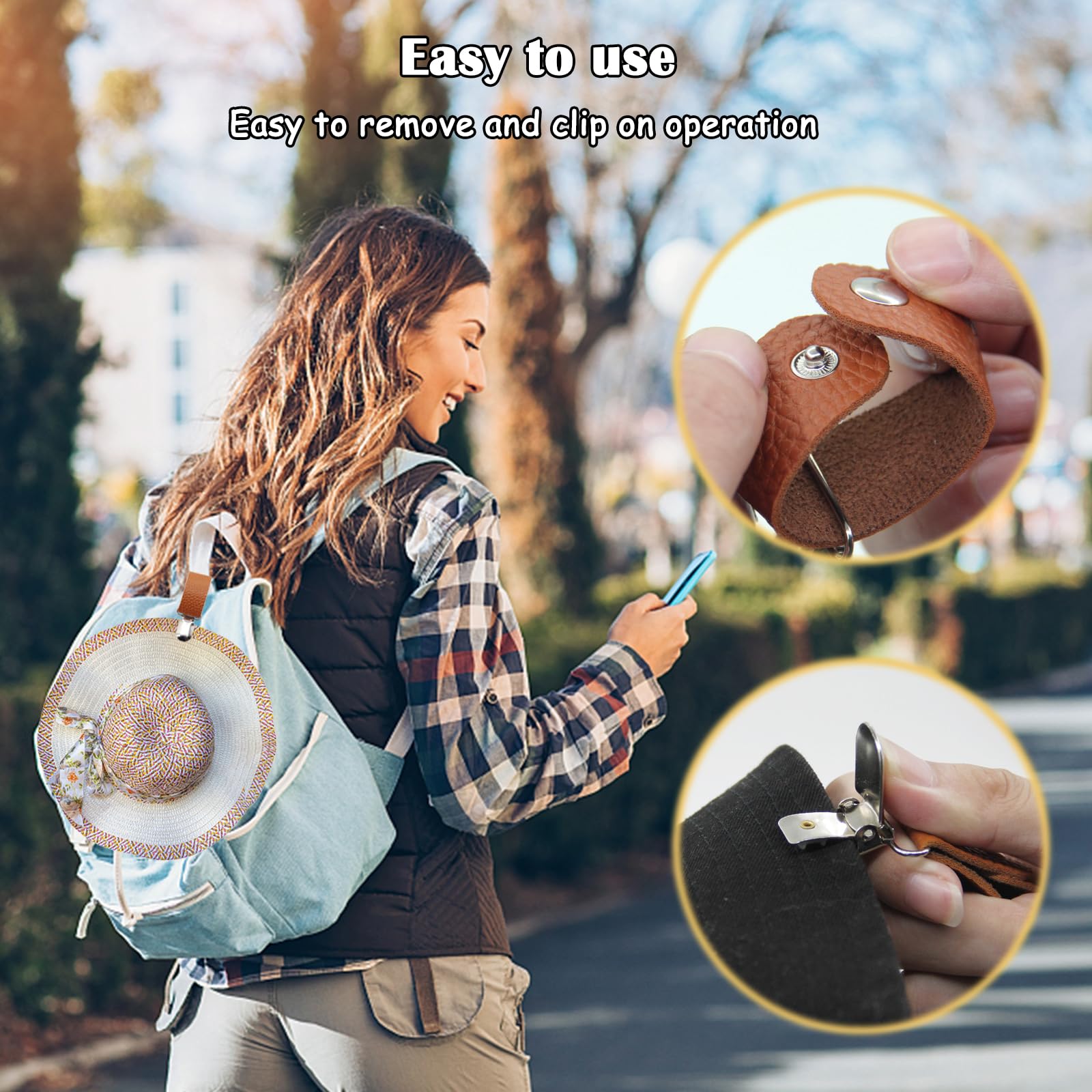 PU-Leder Hutclip für Reisen zu – Travel Accessories Bag For Women Bewertung und Preis